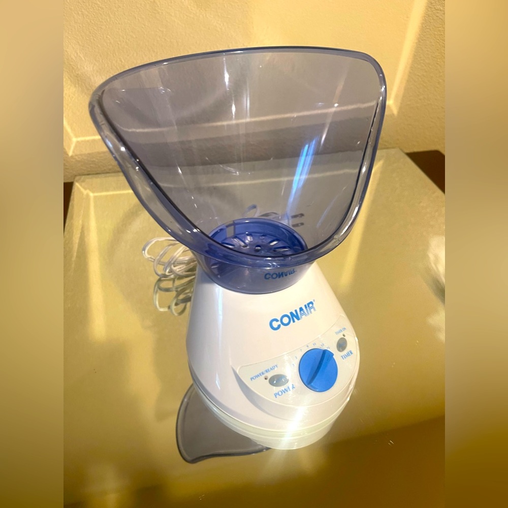 Facial Sauna True Glow LARGE Warm Steam Moisturizing Mist Facial Sauna S…